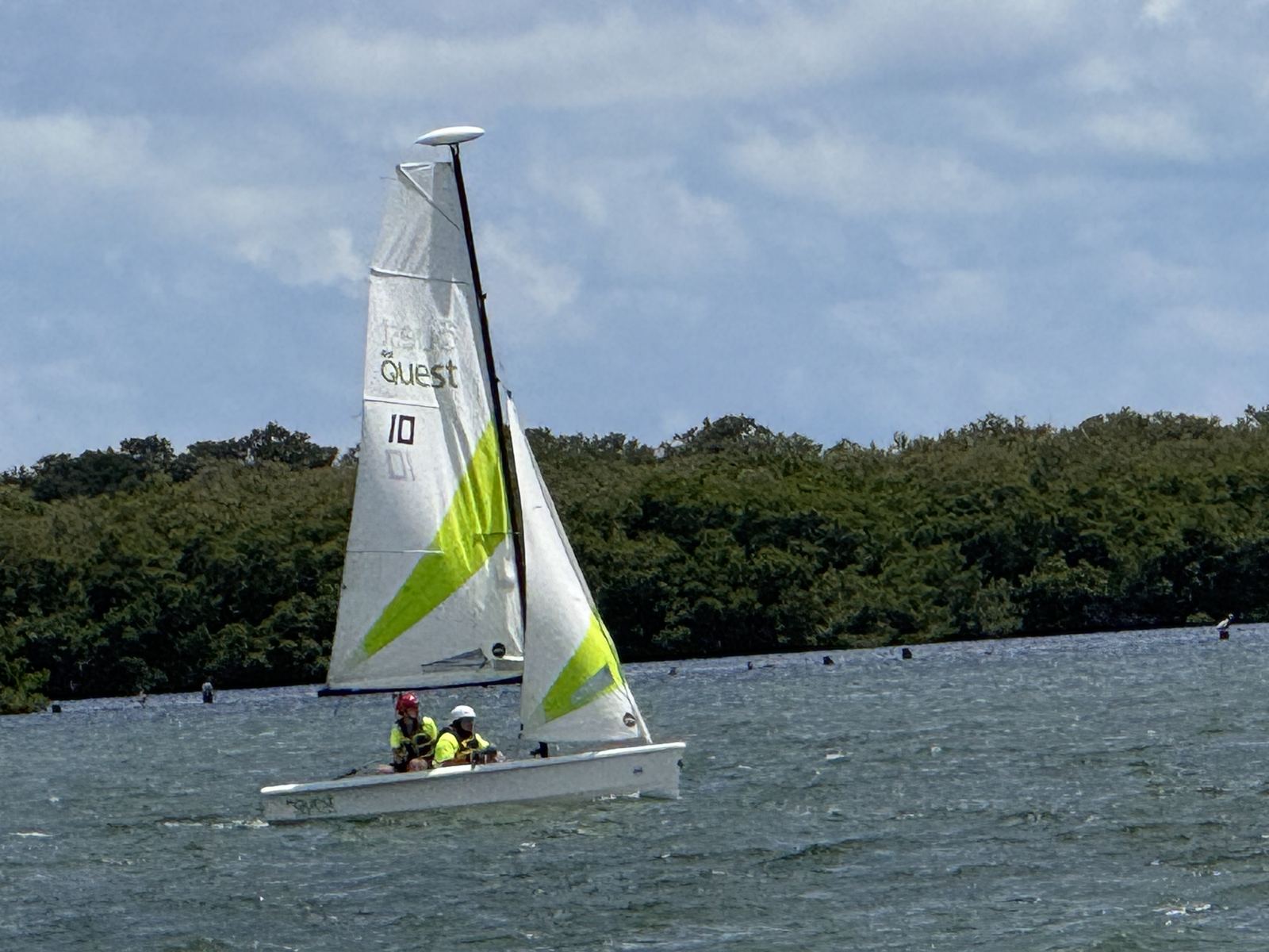 Sailing on the water